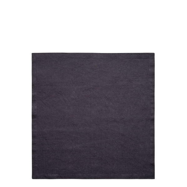 Antracytowe serwetki lniane 50 x 50 cm 2 szt. - Gaya Ambiente