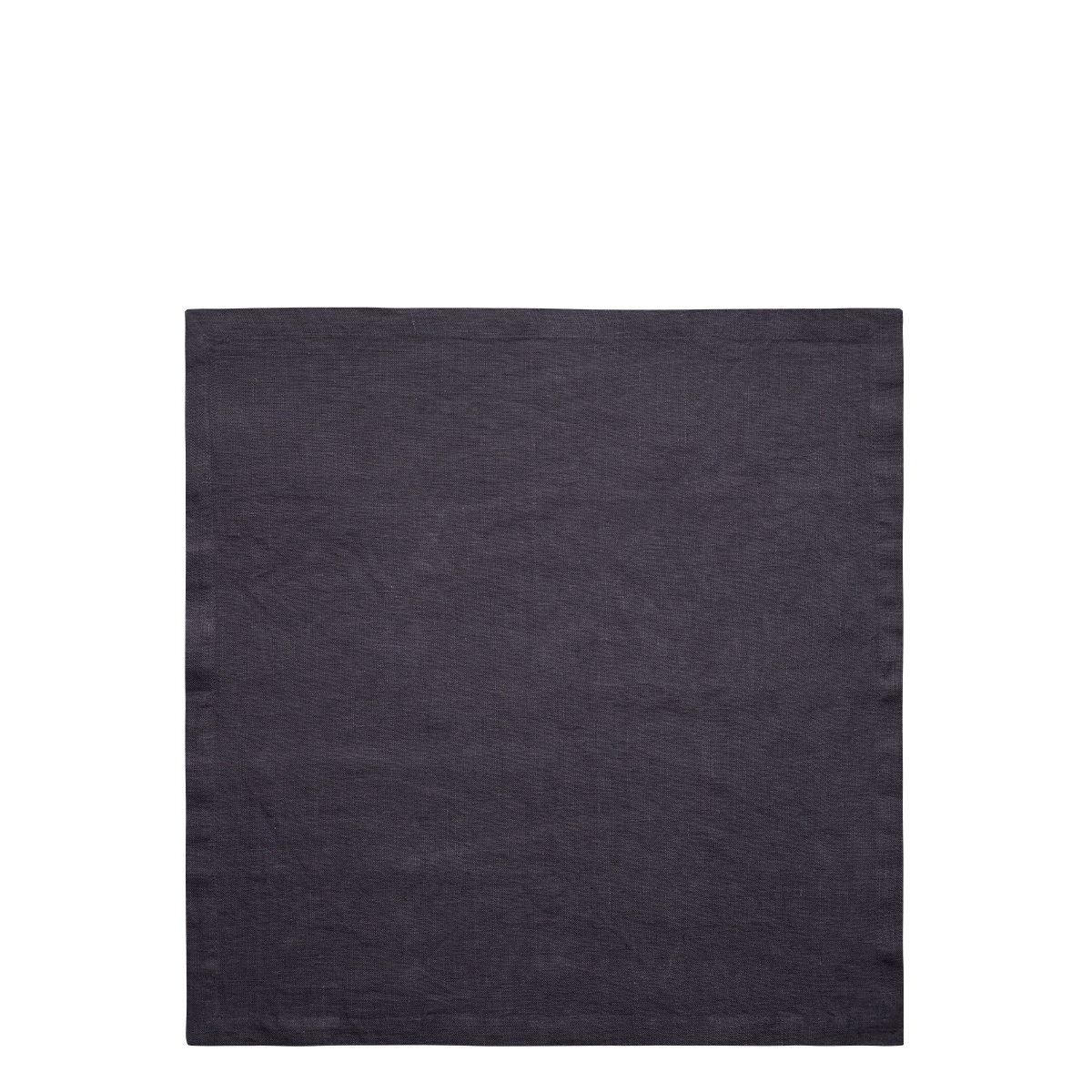 Antracytowe serwetki lniane 50 x 50 cm 2 szt. - Gaya Ambiente
