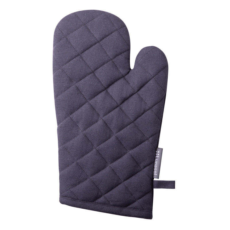Stalowo-szara rękawica kuchenna 19 x 32 cm – Basic Ambiente