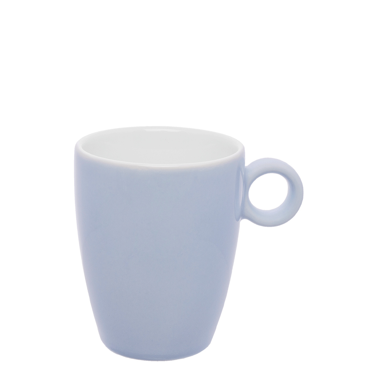 Wysoka filiżanka do kawy jasnoniebieska 190 ml - RGB