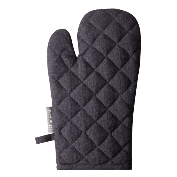 Antracytowa rękawica kuchenna 19 x 32 cm - Gaya Ambiente