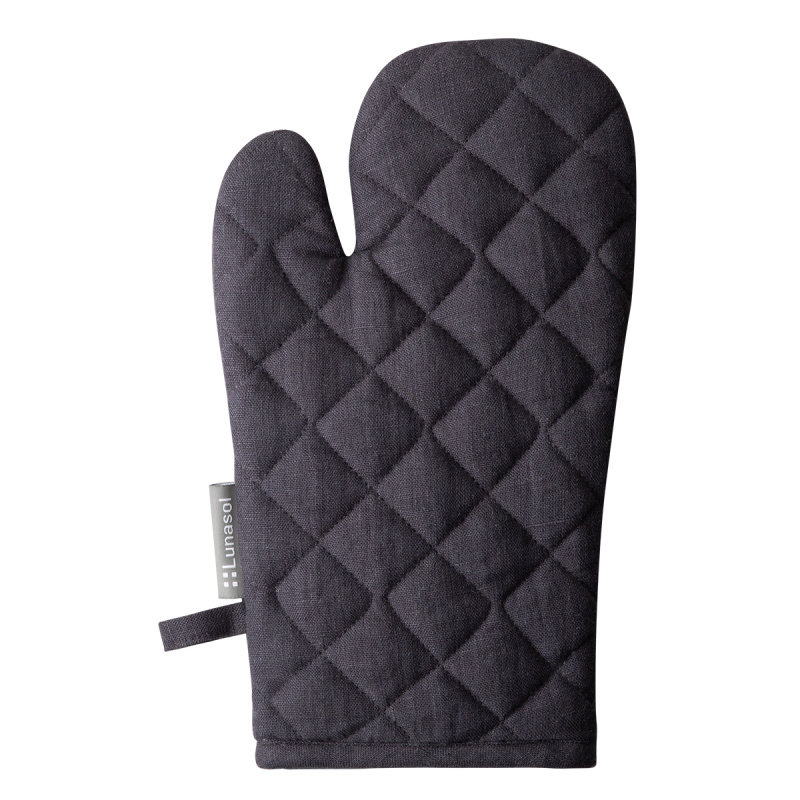 Antracytowa rękawica kuchenna 19 x 32 cm - Gaya Ambiente