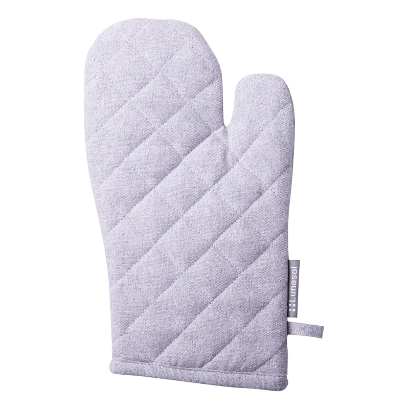 Jasnoszara rękawica kuchenna 19 x 32 cm – Basic Ambiente