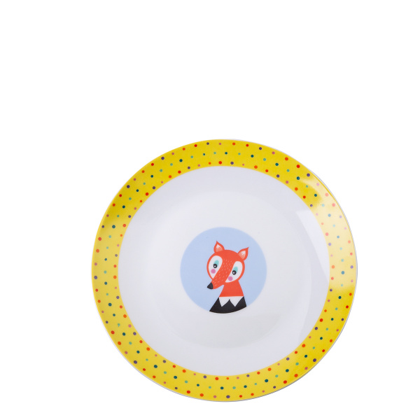 Dziecięcy zestaw porcelanowy 3 el. – KIDS World Animals