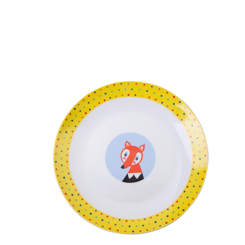 Dziecięcy zestaw porcelanowy 3 el. – KIDS World Animals