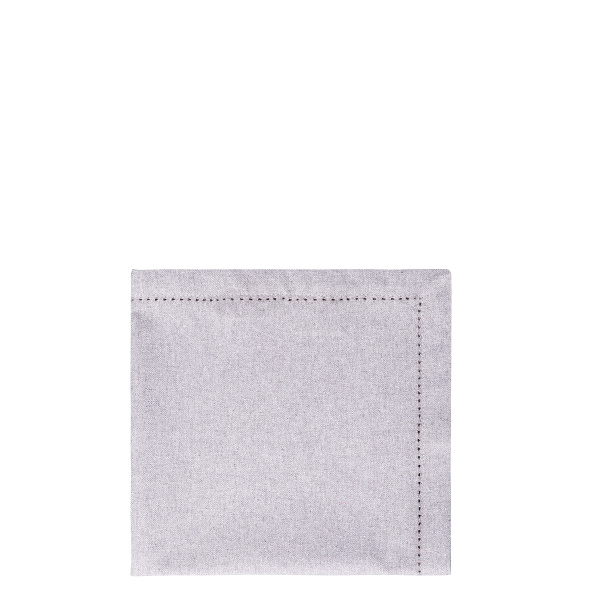Jasnoszare bawełniane serwetki 45 x 45 cm 2 szt. – Basic Ambiente
