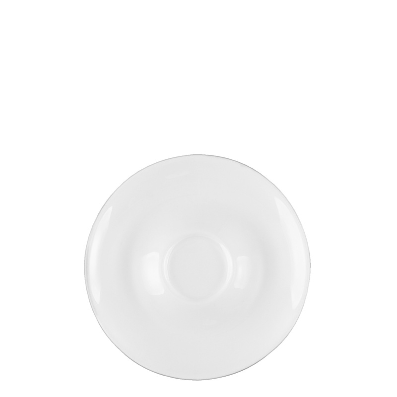 Spodek do kawy/herbaty czarny 15 cm - RGB