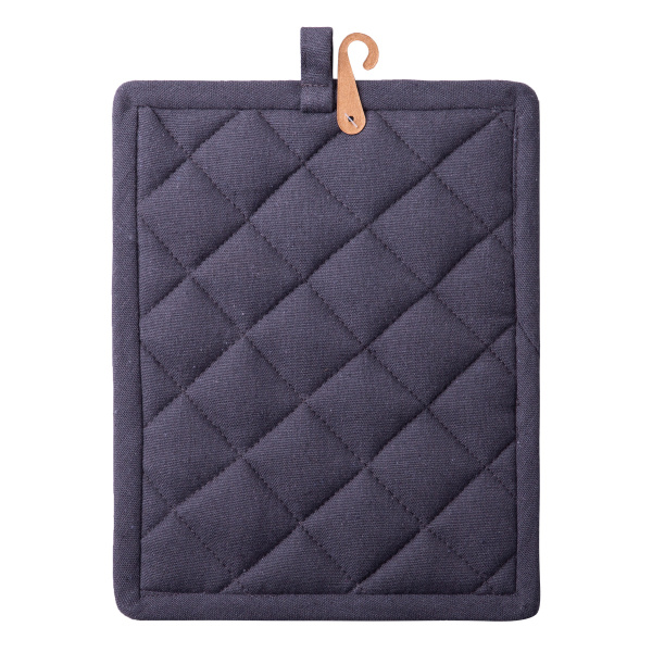 Stalowo-szara bawełniana rękawica kuchenna 19 x 24 cm – Basic Ambiente