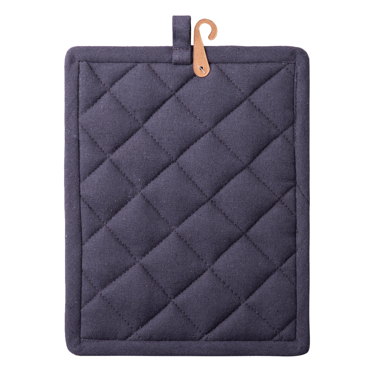 Stalowo-szara bawełniana rękawica kuchenna 19 x 24 cm – Basic Ambiente