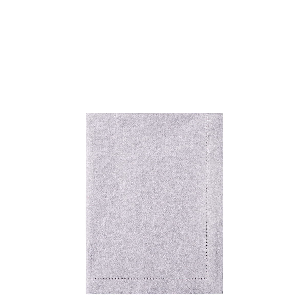 Jasnoszary bawełniany bieżnik na stół 50 x 140 cm – Basic Ambiente