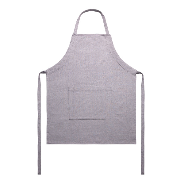 Jasnoszary bawełniany fartuch 70 x 85 cm – Basic Ambiente