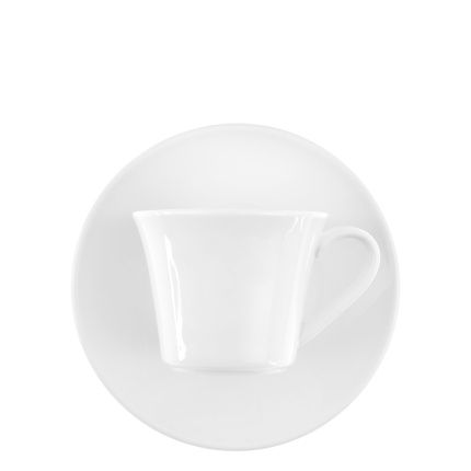 Minimalistyczny spodek do espresso 12,5 cm - RGB