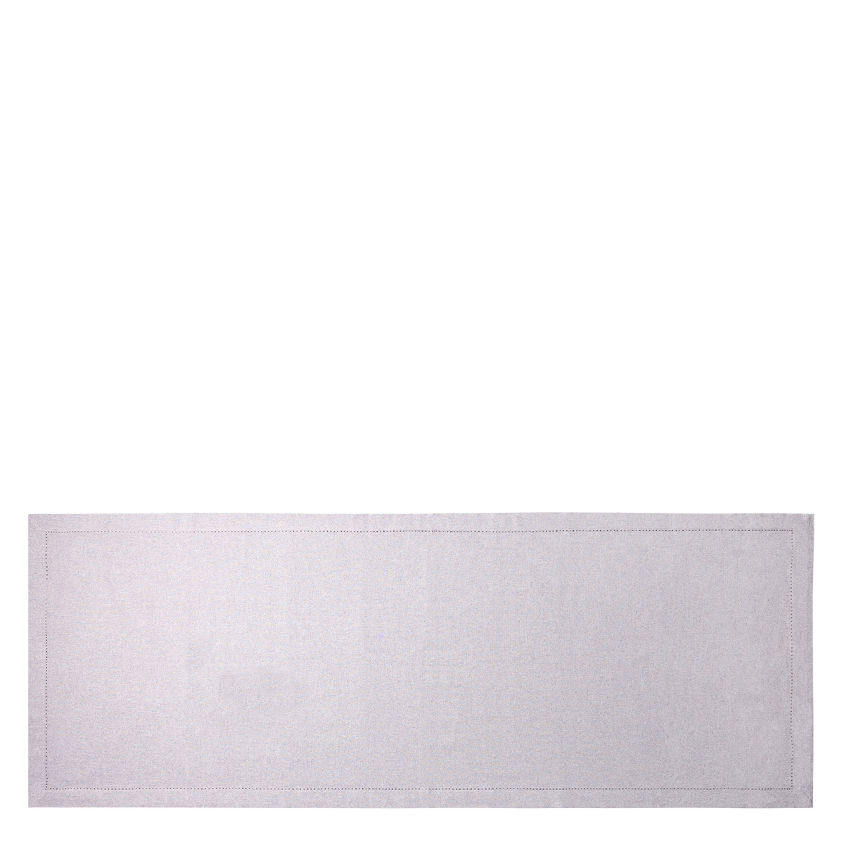 Jasnoszary bawełniany bieżnik na stół 50 x 140 cm – Basic Ambiente