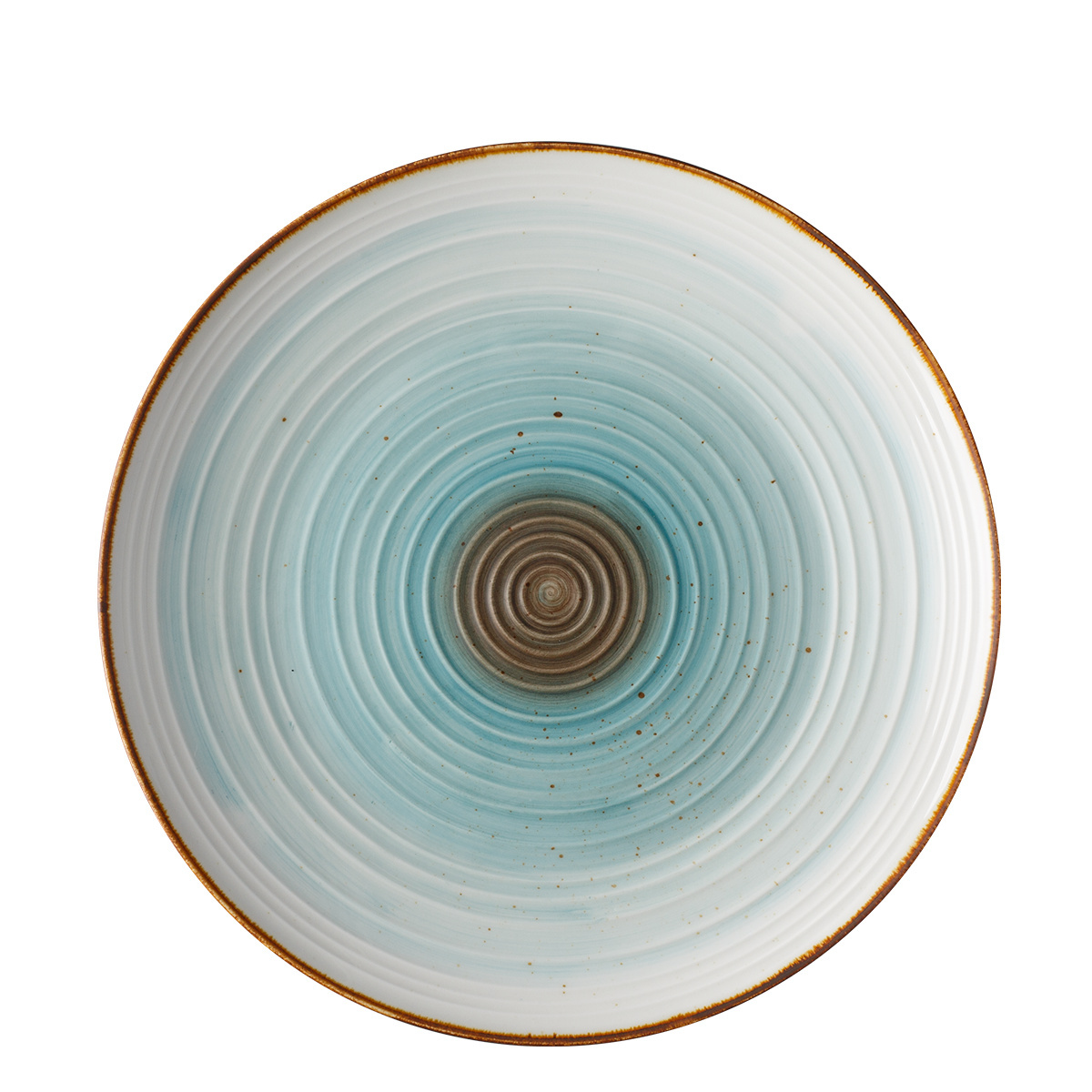 Talerz płytki Gaya Coupe Spiral Rustico 28 cm