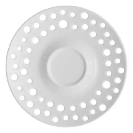 Spodek do filiżanki do mokki perforowany ø 12,5 cm — Flow Lunasol