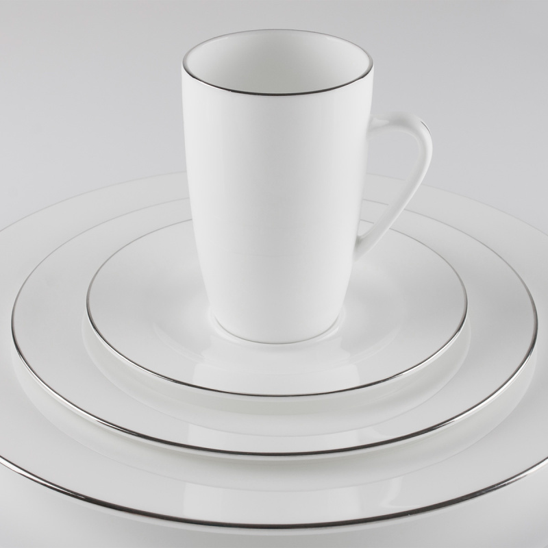 Zestaw porcelanowy 52 el. - Premium Platinum Line