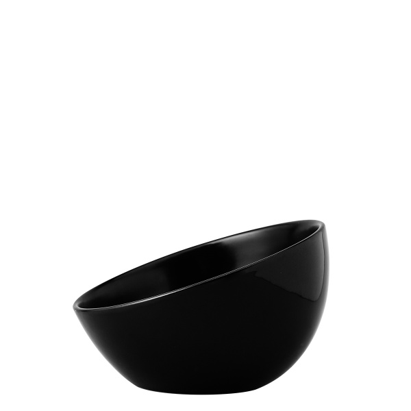 Duża czarna miska Flow Eco – 19 cm