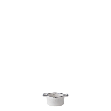 Miska Flowl Atelier szara z uchwytami ø 6 cm - Gaya