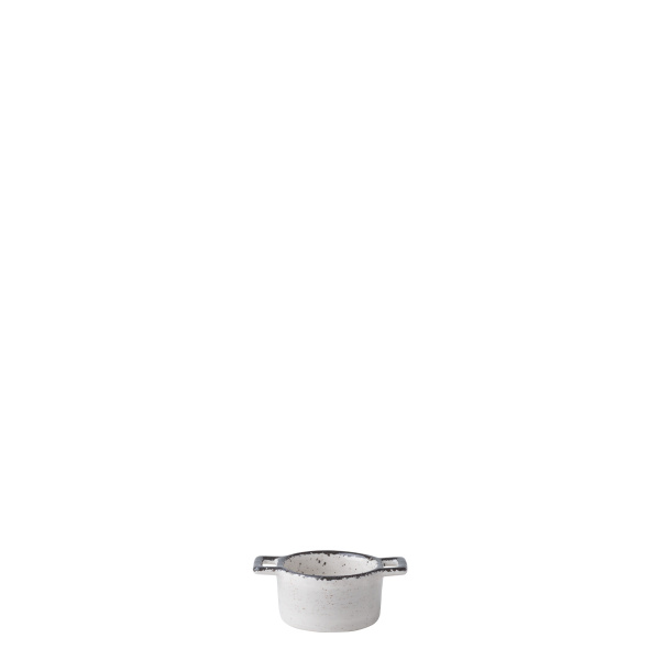 Miska Flowl Atelier szara z uchwytami ø 6 cm - Gaya