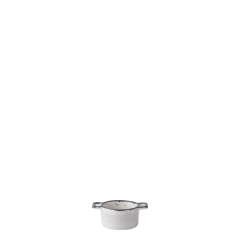 Miska Flowl Atelier szara z uchwytami ø 6 cm - Gaya
