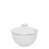 Cukierniczka 9,5 cm z platynowym brzegiem- Premium Platinum Line
