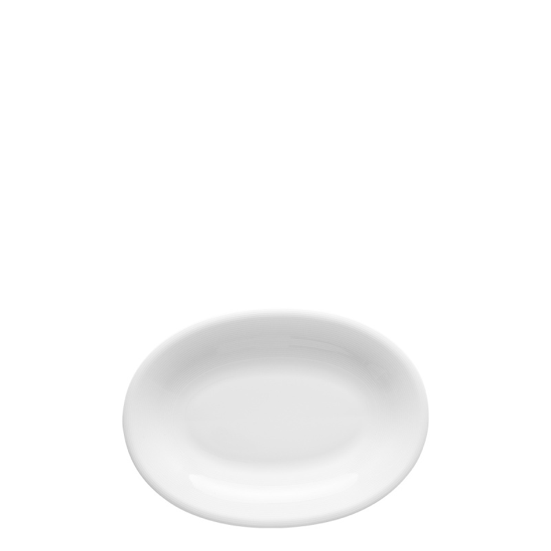Talerz owalny Relief 33 cm - Hotel Inn Chic