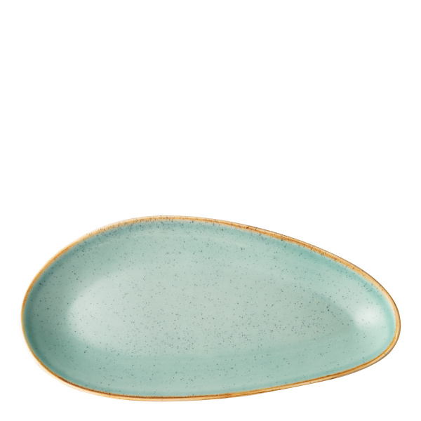 Talerz owalny Sand turkusowy 41 cm – Gaya