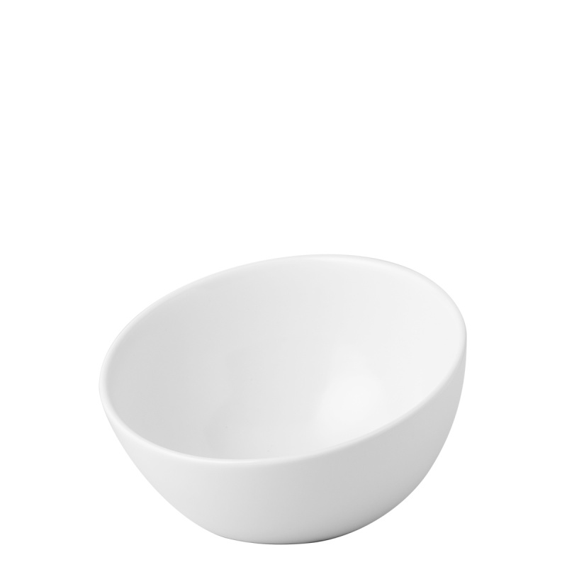 Duża biała miska Flow Eco – 19 cm