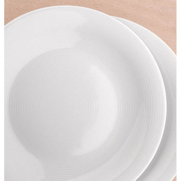 Talerz płytki 27 cm zestaw 4 szt. - Basic Chic