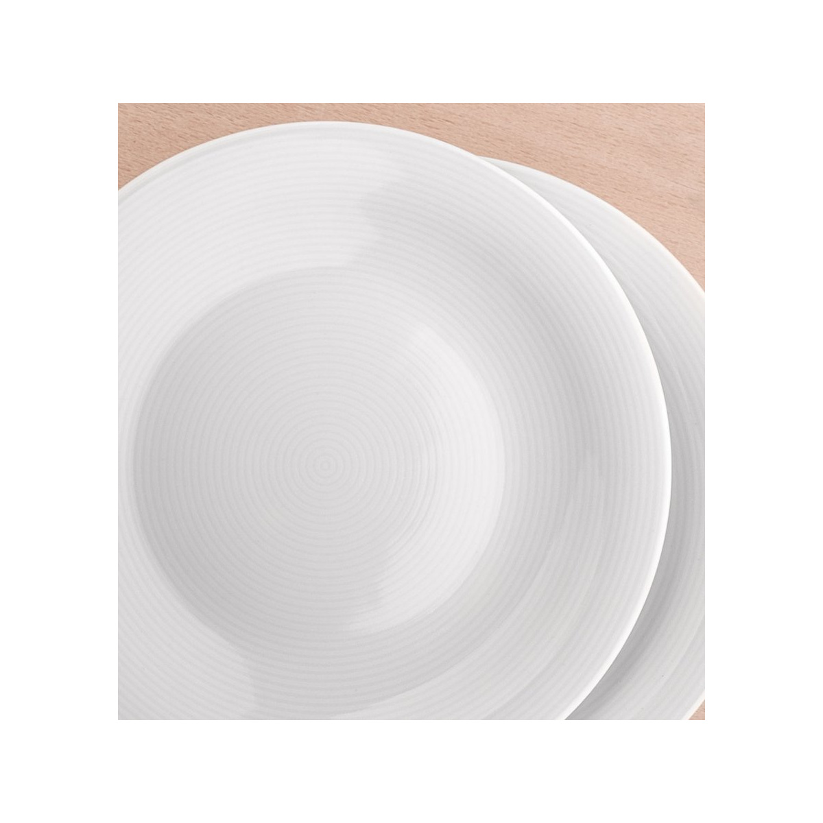 Talerz płytki 27 cm zestaw 4 szt. - Basic Chic