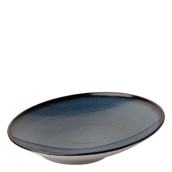 Talerz do makaronu Curve 30 cm niebieski - Hotel Inn Chic kolorowy