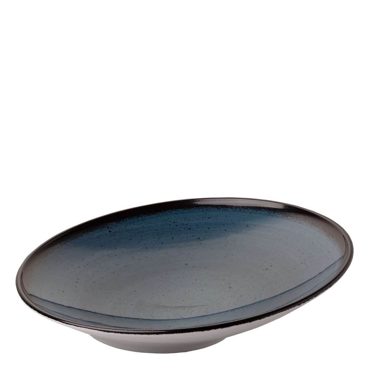 Talerz do makaronu Curve 30 cm niebieski - Hotel Inn Chic kolorowy
