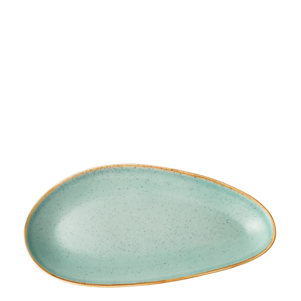 Talerz owalny Sand turkusowy 36 cm – Gaya