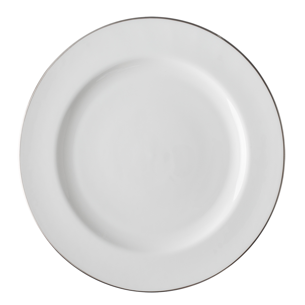 Elegancki talerz płytki 28 cm - Premium Platinum Line