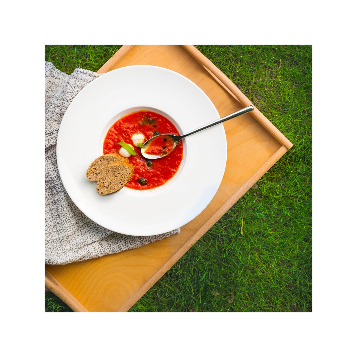 Talerz głęboki gourmet 30 cm - Premium Platinum Line