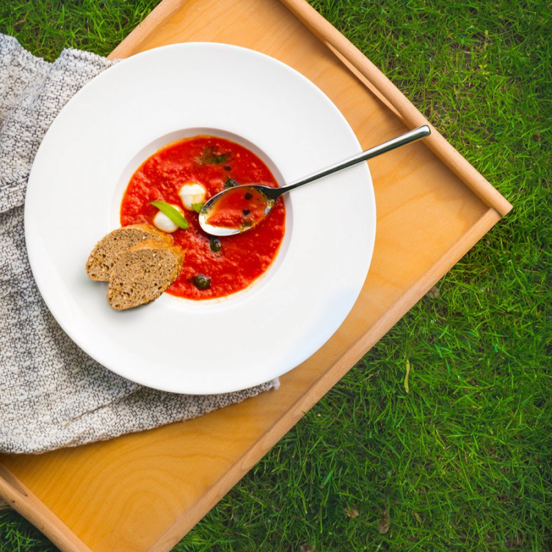 Talerz głęboki gourmet 30 cm - Premium Platinum Line