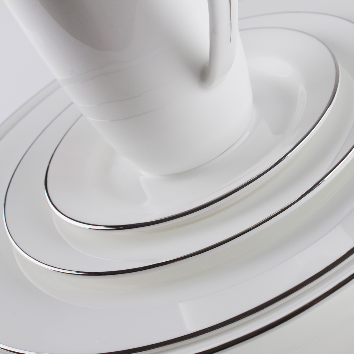 Zestaw porcelanowy 52 el. - Premium Platinum Line