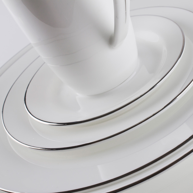 Zestaw porcelanowy 52 el. - Premium Platinum Line