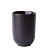 Kubek bez ucha czarny 300 ml - Flow