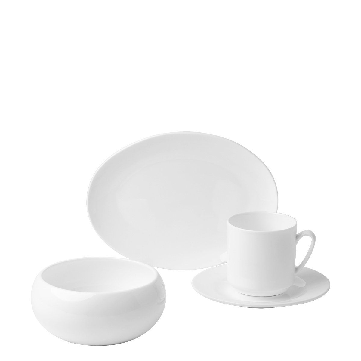 Zestaw śniadaniowy 16 el. – Premium Platinum Line