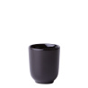 Kubek bez ucha czarny 80 ml - Flow