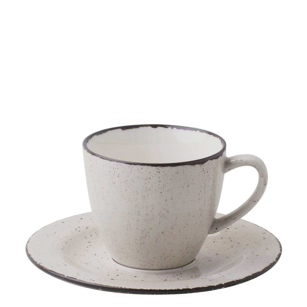 Spodek do kawy 15,5 cm - Gaya Atelier szary
