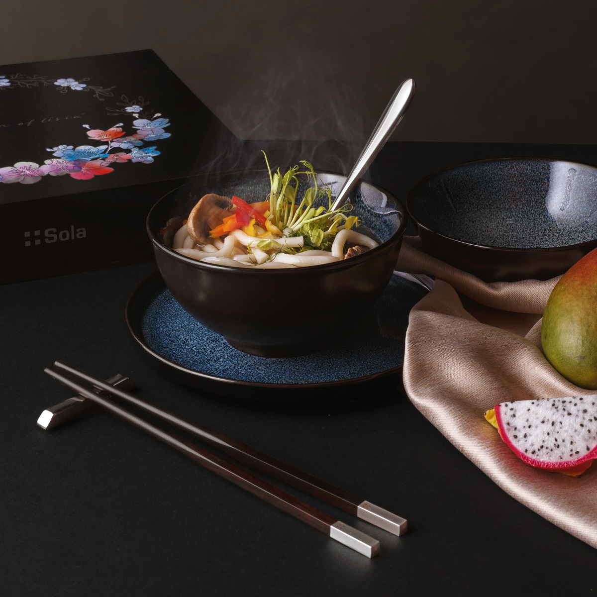 Asia set 12 szt. - Turin Elite, błyszczący