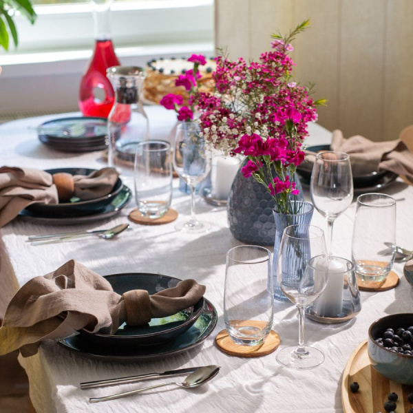 Zestaw talerzy ceramicznych 12 szt. – Elements Night