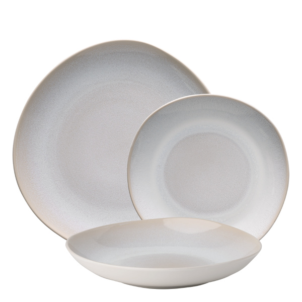 Zestaw talerzy ceramicznych 12 szt. – Elements North Organic