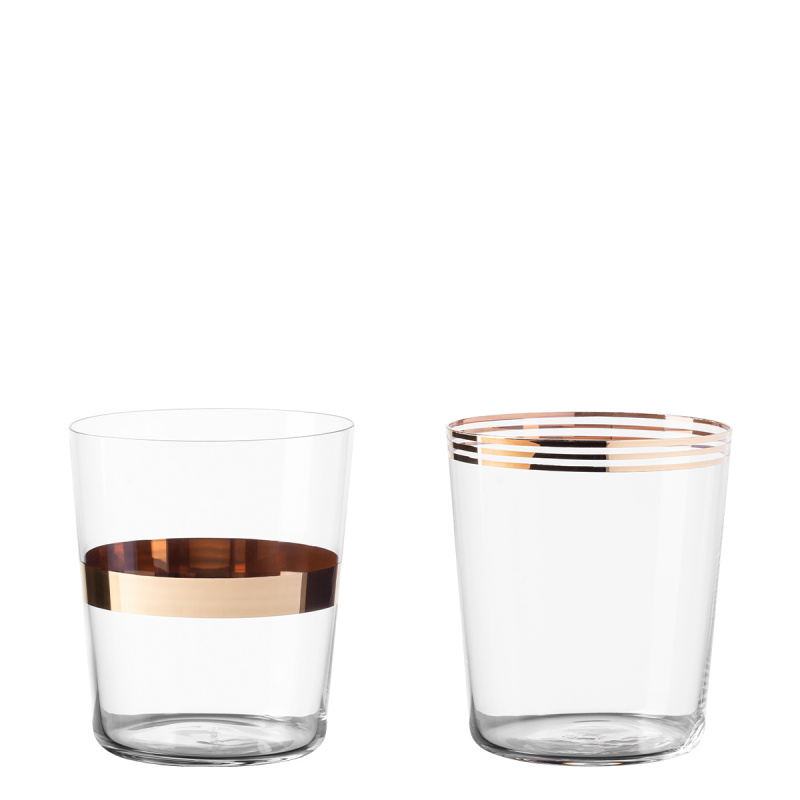 Szklanki Tumbler 440 ml, zestaw 12 szt. - 21st Century Glas Lunasol META Glass