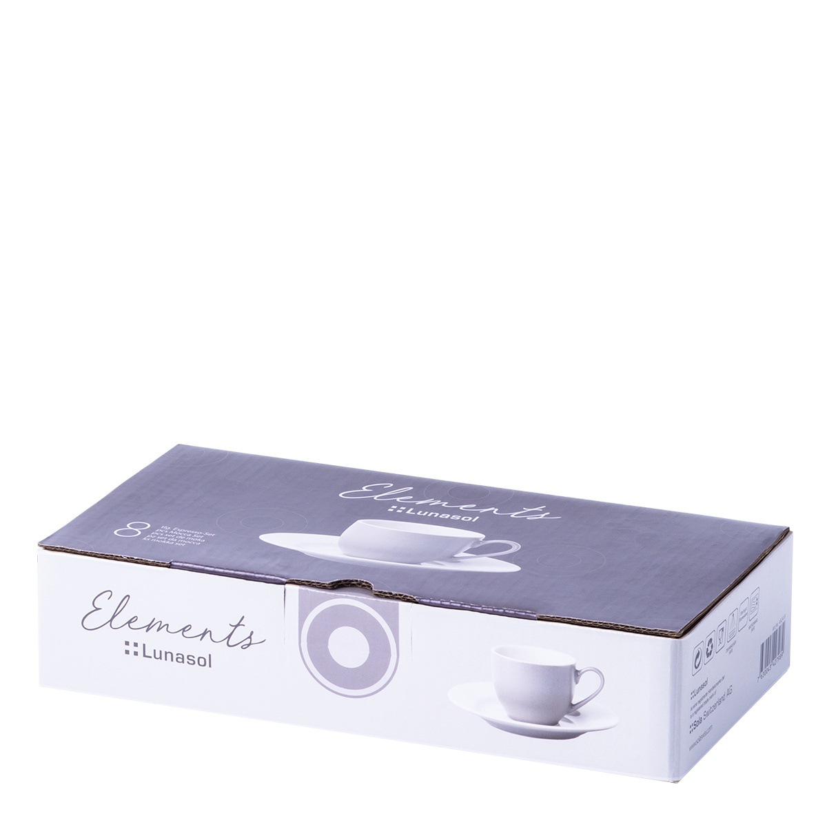 Zestaw do mokki 8 el. 90 ml – Elements West taupe