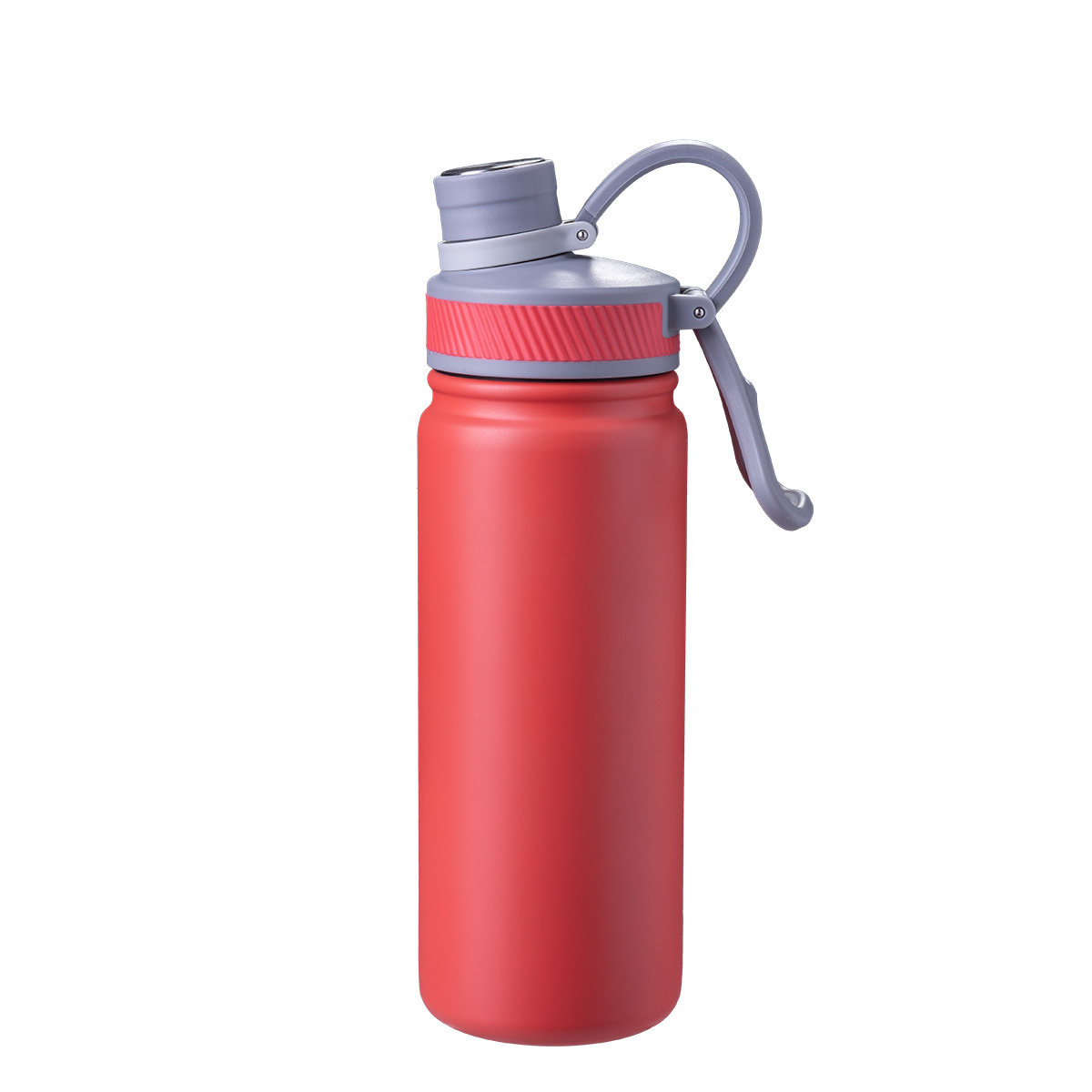 Butelka ze stali nierdzewnej 650 ml czerwona matowa - To Go