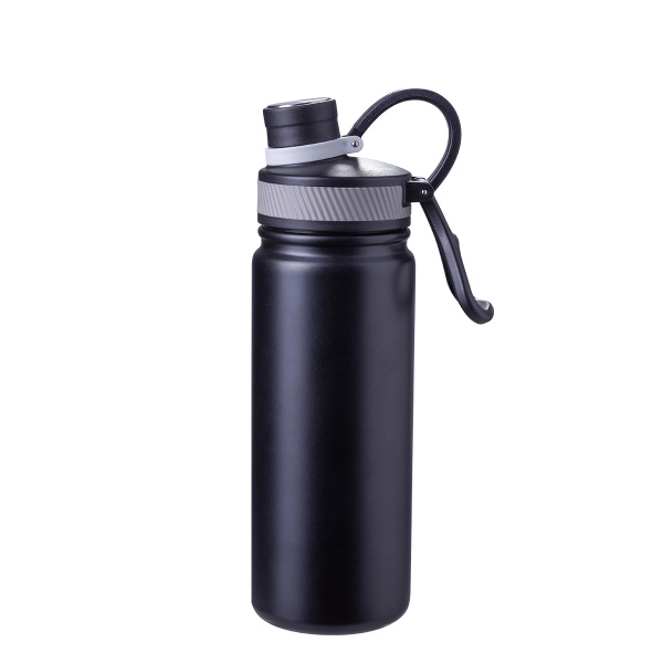 Butelka ze stali nierdzewnej 650 ml czarna matowa - To Go