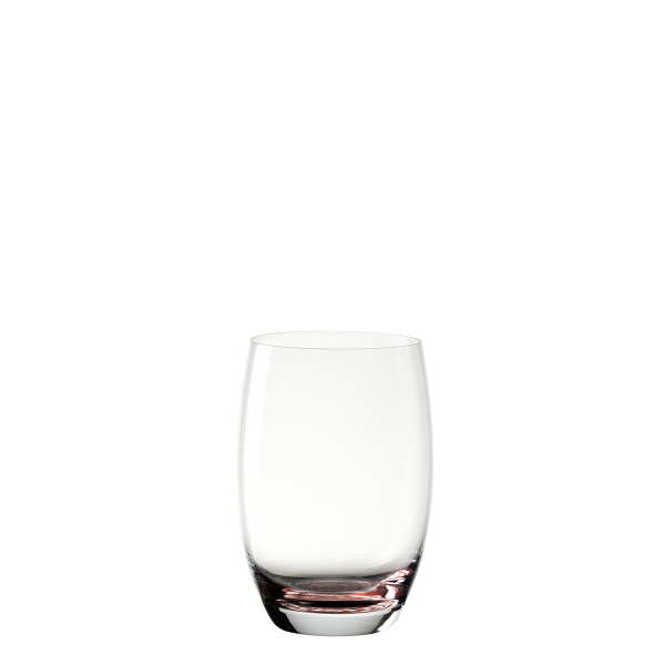 Szklanki typu tumbler 460 ml z czerwonym spiralnym dnem 6 szt. - Optima Glas Lunasol